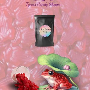 Tynas Candy Shoppe Red Frogs Hr