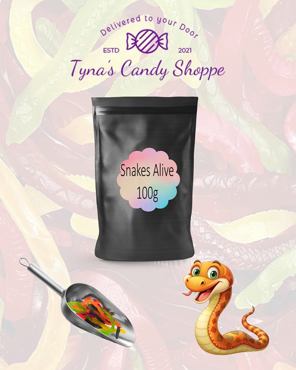 Tynas Candy Shoppe Allens Snakes Alive